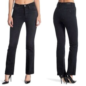 Alexa Chung for AG “The Revolution” Straight Leg Jeans – Washed Black | Size 26